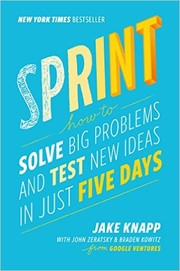 Sprint by Jake Knapp